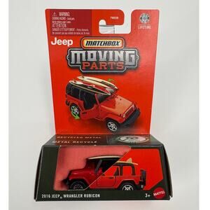 Matchbox 2016 Jeep Wrangler Rubicon Moving Parts